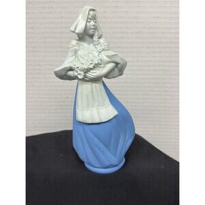 Vintage Avon Dutch Girl Figurine Cologne Decanter Unforgettable Mostly Full